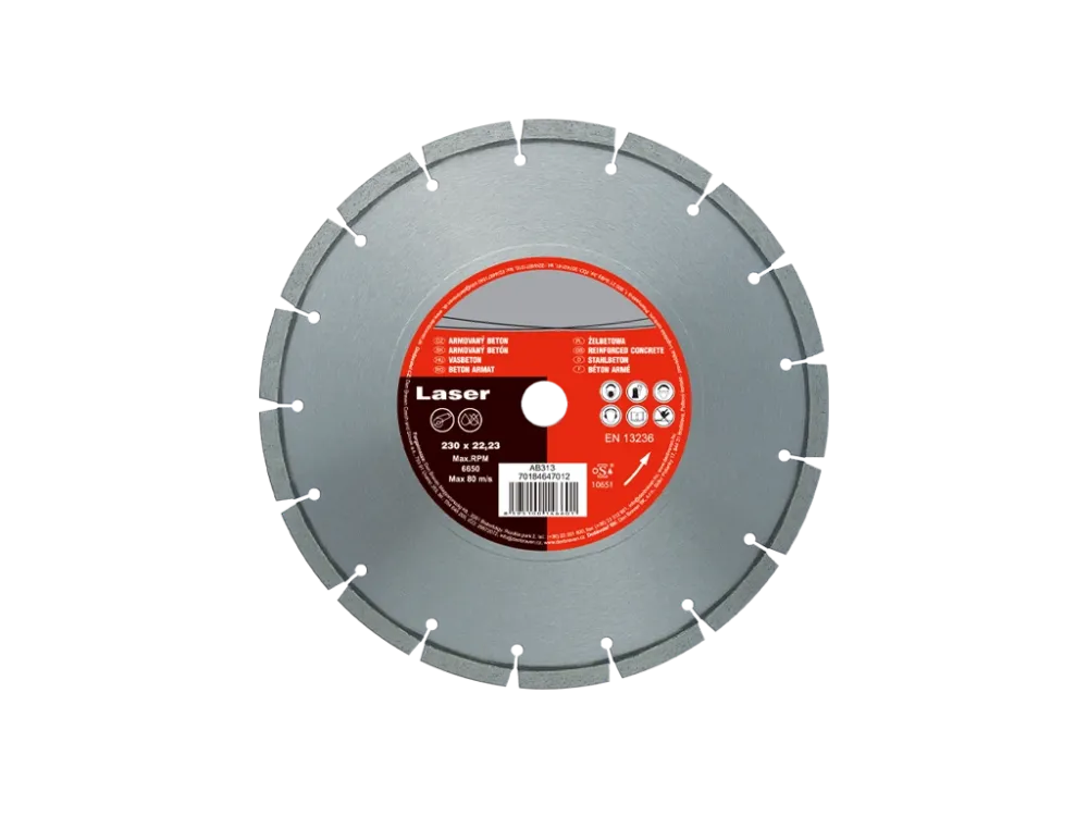 Zlevněný Diamantový kotouč řezný PROFI LASER 150 mm