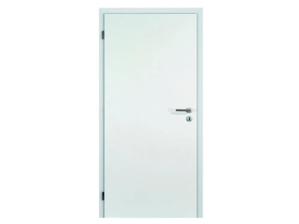 Dveře plné hladké Doornite Bianka DTD bílé pravé 900 mm Jen Po Omezenou Doba