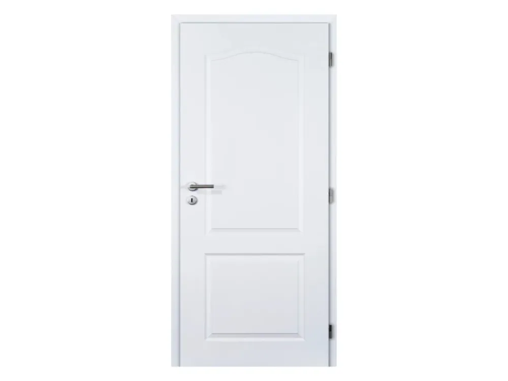 Nejprodávanější Dveře plné profilované Doornite Claudius bílé levé 800 mm