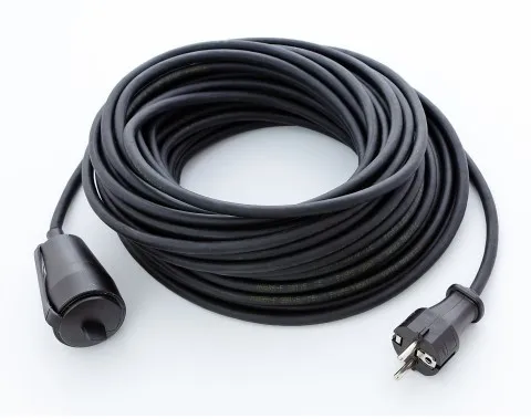 Nová Kolekce Prodlužovák 20m 230V, gumový kabel, 1 zásuvka, MUNOS 1003320