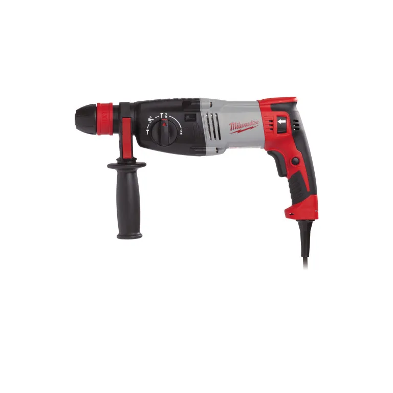 Omezená Nabídka Kombinované kladivo 28mm 820W SDS-Plus se sklíčidlem FIXTEC, MILWAUKEE 4933396392