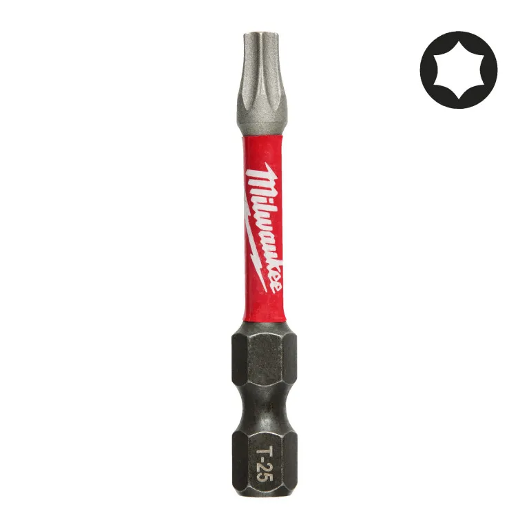 Top Prodej Bit torx TX 25x50mm SHOCKWAVE IMPACT DUTY, MILWAUKEE 4932430881