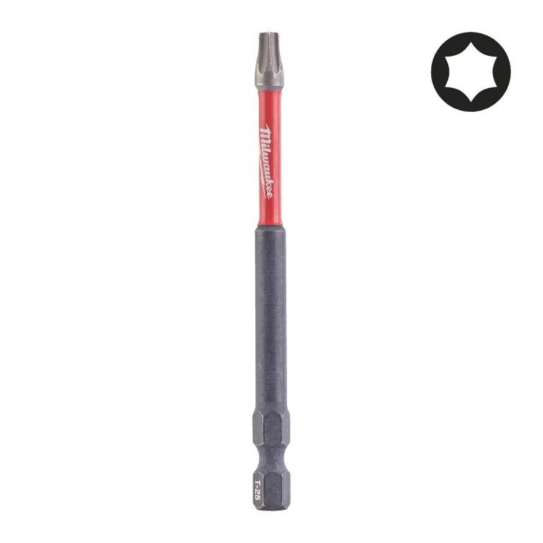 Novinka Bit torx TX 25x90mm SHOCKWAVE IMPACT DUTY, MILWAUKEE 4932430883