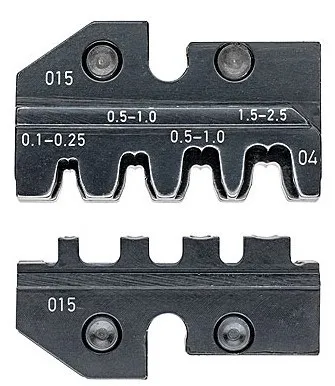 Čelisti KNIPEX 974904 na neizolované otevřené konektory 2,8 + 4,8 mm, ke kleštím 9743200 Sleva