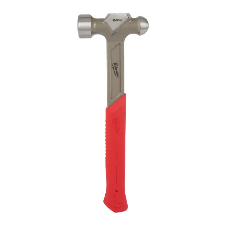Dílenské kladivo s kulatým nosem 680g s násadou SHOCKSHIELD, MILWAUKEE 4932492347 Jen Po Omezenou Doba