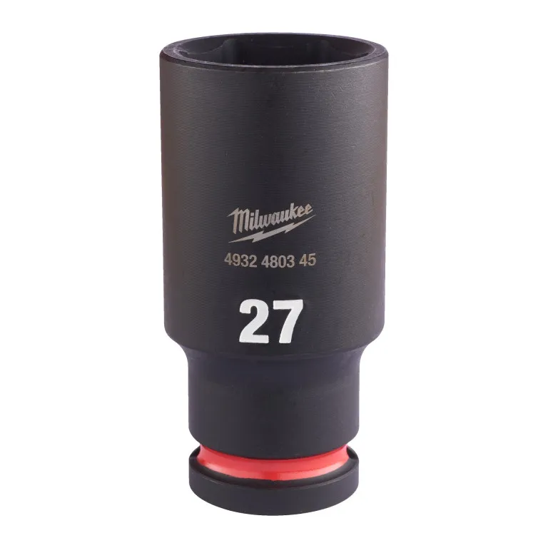 Hlavice kovaná 1/2" 27 mm prodloužená SHOCKWAVE IMPACT DUTY, MILWAUKEE 4932480345 Speciální Cena