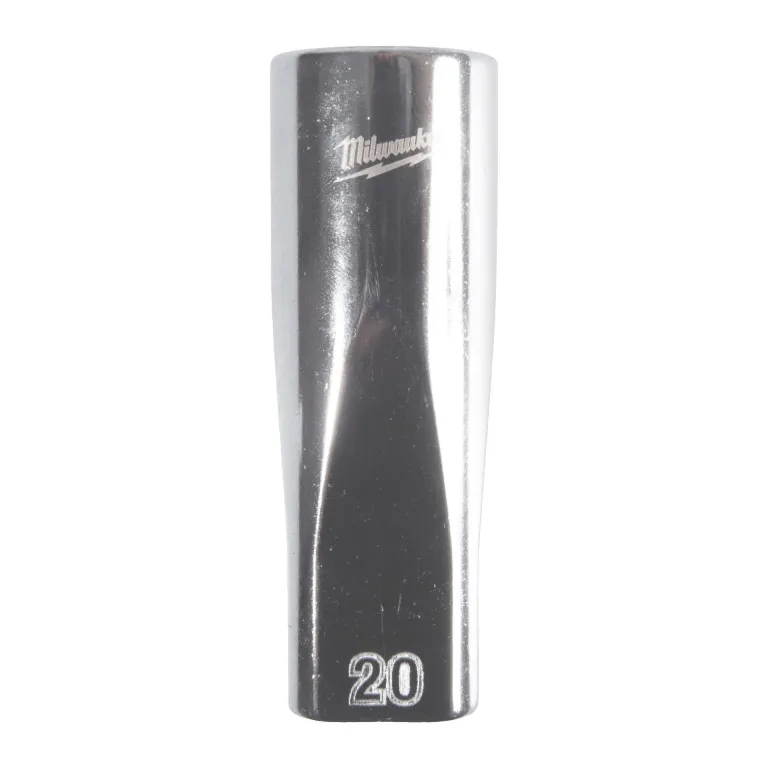 Hlavice nástrčná 1/2" 12-hran prodloužená 20mm, MILWAUKEE 4932498841 Víkendová Akce