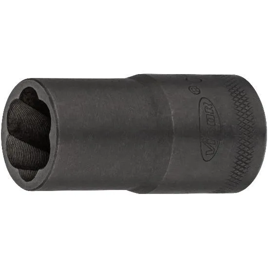 Top Prodej Spirálová povolovací nástrčná hlavice, 1/2", vytahovák vnějších šroubů, 16 mm, VIGOR V2404N-16