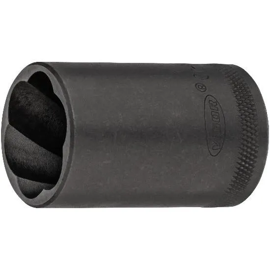 Horká Nabídka Spirálová povolovací nástrčná hlavice, 1/2", vytahovák vnějších šroubů, 24 mm, VIGOR V2404N-24