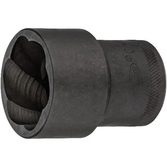 Spirálová povolovací nástrčná hlavice, 1/2", vytahovák vnějších šroubů, 30 mm, VIGOR V2404N-30 Pouze Dnes