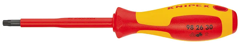 Nová Kolekce Šroubovák TORX TX15x80 KNIPEX 982615 - 1000V