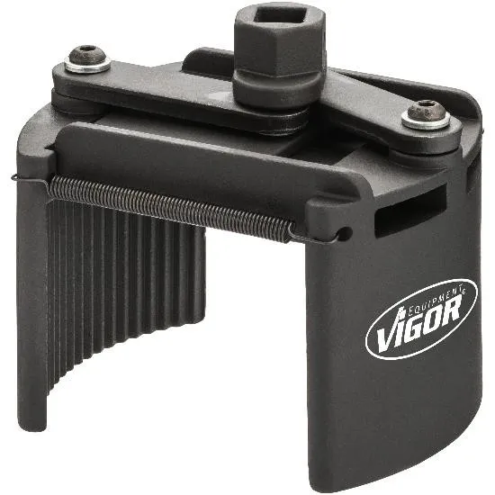 Upínací klíč pro olejové filtry univ. 24mm šestihran, 1/2" čtyřhran, 115 - 140 mm, VIGOR V4415 Finální Výprodej