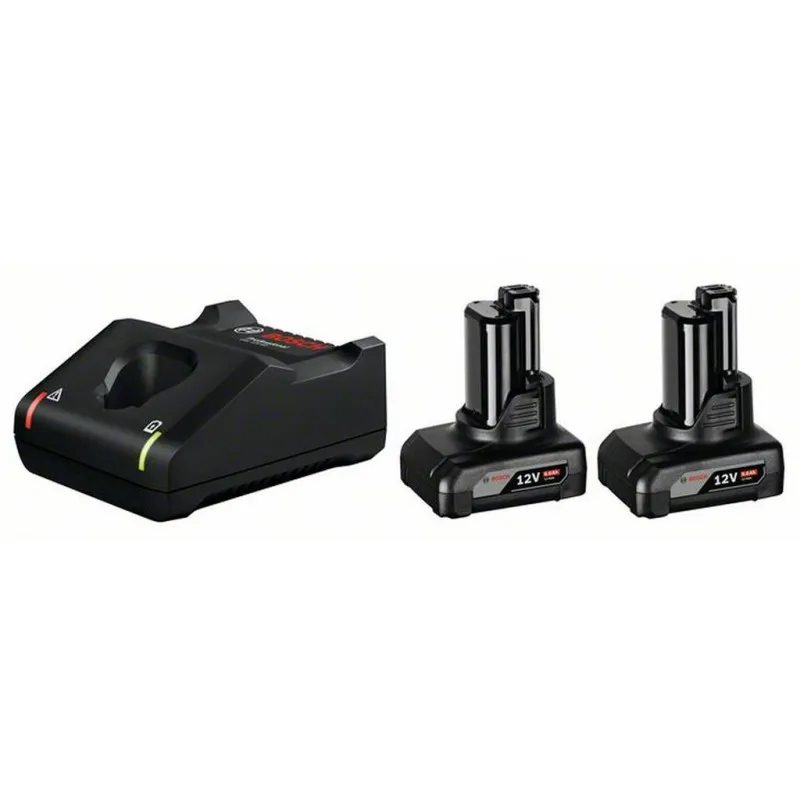 BOSCH Startovací sada 2x GBA 12V 6.0Ah + GAL 12V-40 1600A01B20 Levný