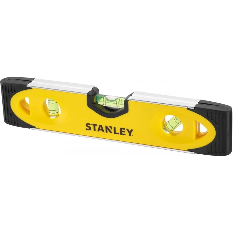 Bezpečná Platba STANLEY 0-43-511 Torpedo Magnetická vodováha 230mm - hliníková