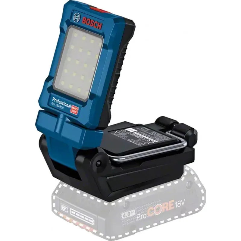 Víkendová Akce BOSCH GLI 18V-800 PROFESSIONAL Akumulátorová svítilna 0601443600