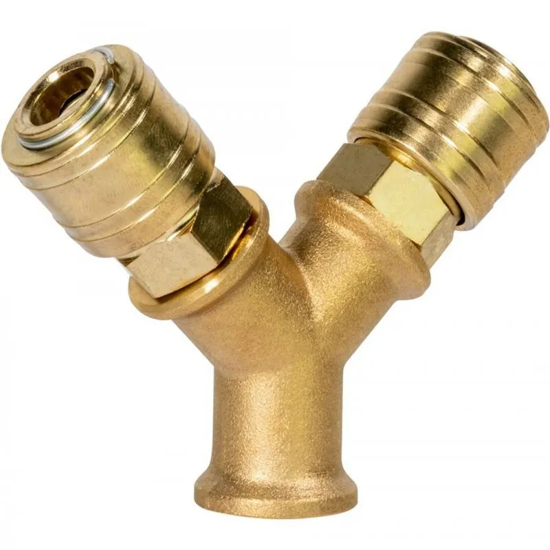 Akční Cena GÜDE rozdělovač vzduch dvojitý 3/8" vnitřní závit 41136