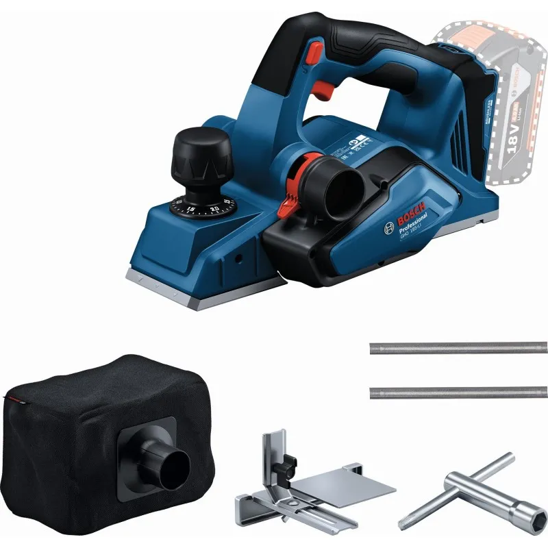 Novinka BOSCH GHO 185-LI PROFESSIONAL Akumulátorový hoblík 06015B5021