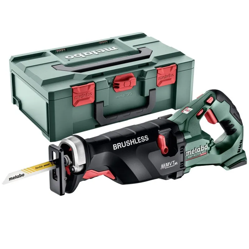 Metabo SSEP 18 LTX BL MVT Aku pila ocaska (18V/bez aku) MetaBox 602258840 Super Cena