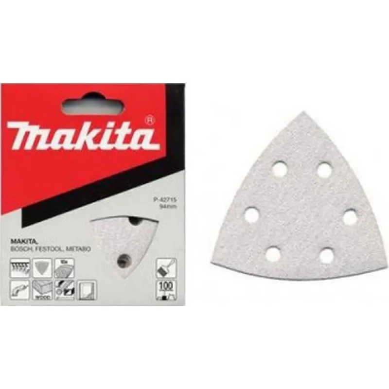 MAKITA P-42684 Brusný papír 94mm/ K40/ 10ks k BO4561 Dokud Zásoby Vydrží