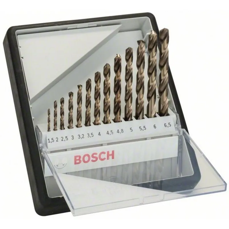 Sleva BOSCH Sada vrtáků do kovu Robust Line HSS-Co, 13dílná 2607019926
