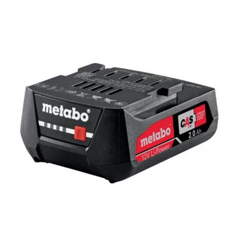 Dokud Zásoby Vydrží Metabo LI-Power 12V 2,0Ah Akumulátor, 625406000
