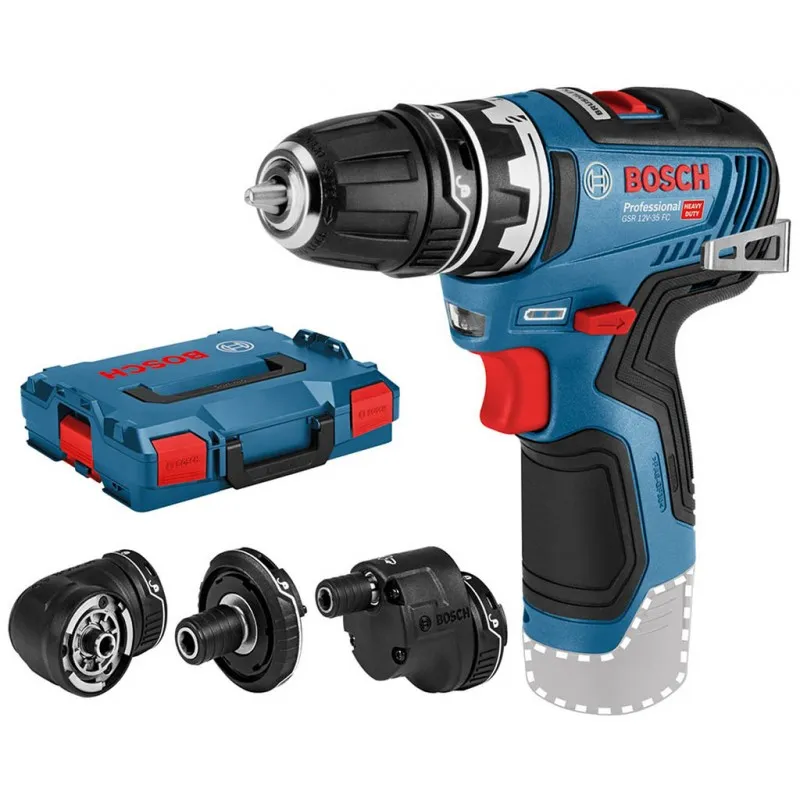 BOSCH GSR 12V-35 FC Aku vrtací šroubovák, v L-BOXX s adaptérem 06019H3003 Objednat Nyní