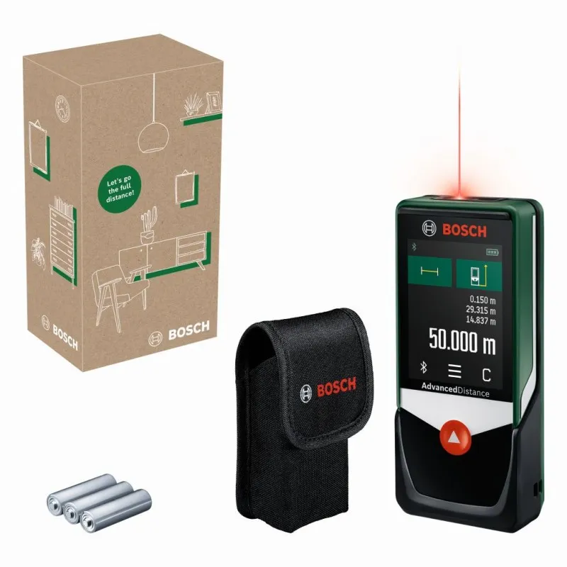 BOSCH AdvancedDistance 50C Laserový dálkoměr 06036722Z0 Přímo Od Výrobce