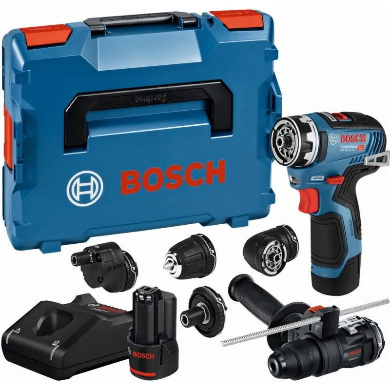 Doprava Zdarma BOSCH GSR 12V-35 FC PROFESSIONAL Akumulátorový vrtací šroubovák FlexiClick 06019H3008