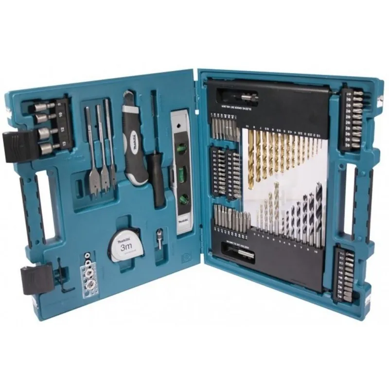 Nakupujte Hned MAKITA D-31778 sada bitů a vrtáků 104 ks