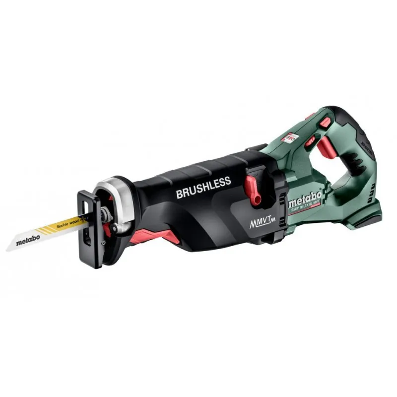 Nová Kolekce Metabo SSEP 18 LTX BL MVT Aku pila ocaska (18V/bez aku) 602258850