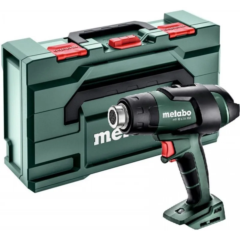 Novinka Metabo HG 18 LTX 500 Aku horkovzdušná pistole (500°C/18V) bez aku +MetaBOX, 610502840