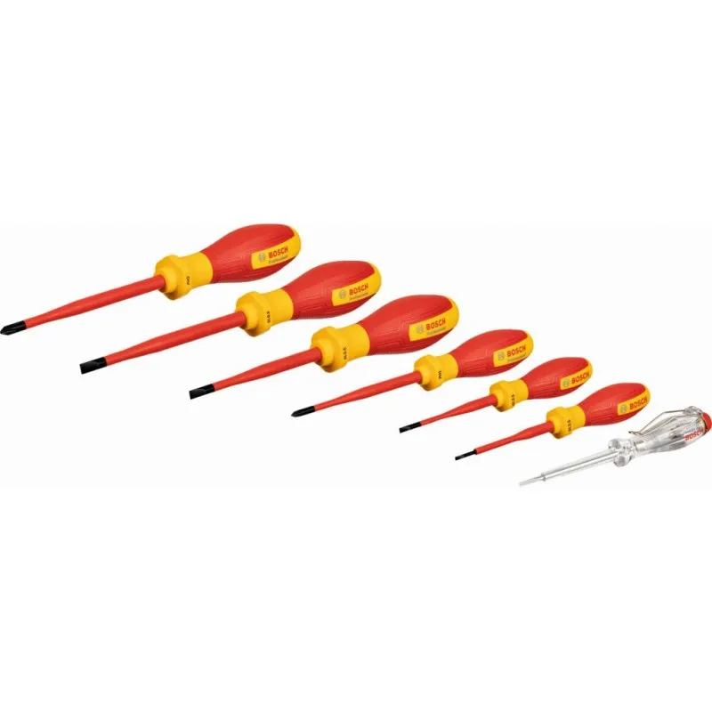 Rychlé Dodání BOSCH Sada šroubováků VDE SL/PH 7 ks 1600A02NF7
