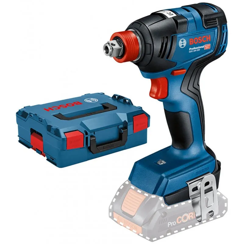 Nejlepší Volba BOSCH GDX 18V-200 PROFESSIONAL Akumulátorový rázový utahovák, L-Boxx 06019J2205