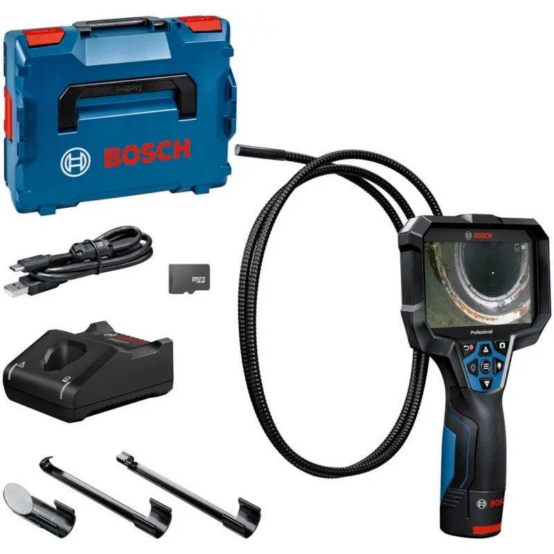 BOSCH GIC 12V-5-27 C Inspekční kamera, 1x 12V 2,0Ah, L-BOXX 136 0601241401 Zlevněný