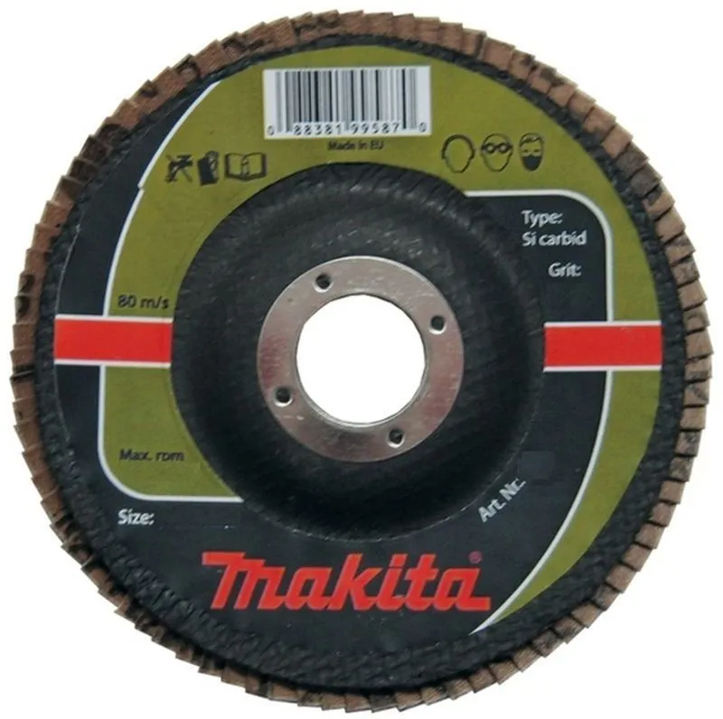 Nejprodávanější MAKITA P-65333 lamelový kotouč 125x22,2mm K40