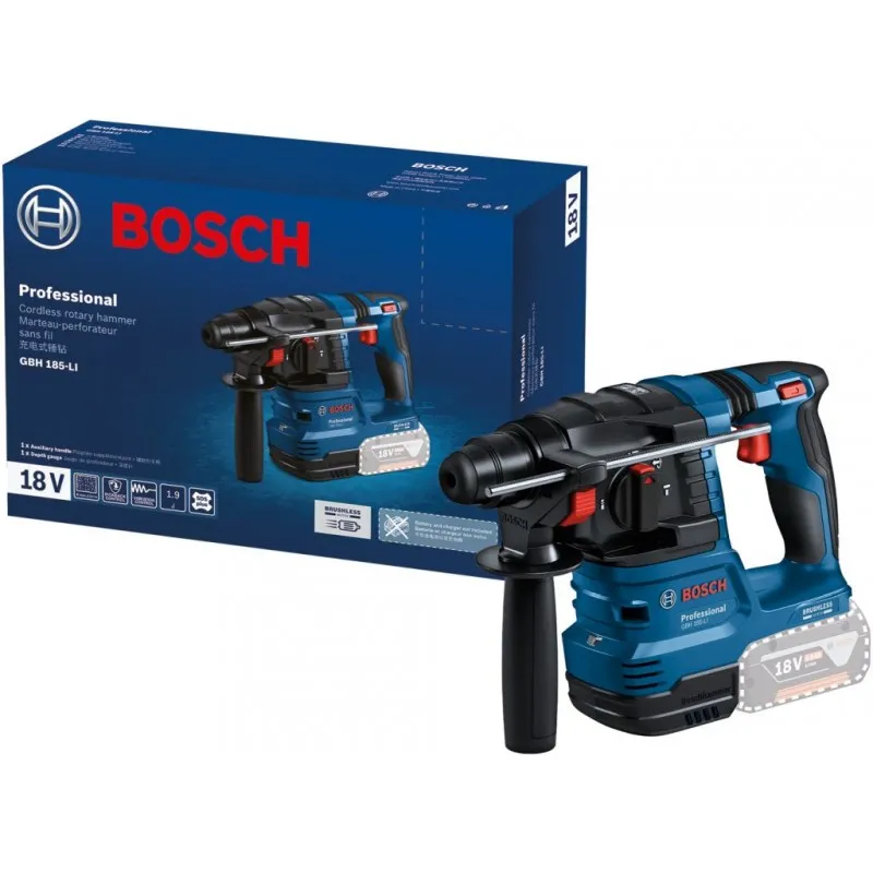 Odeslání Ihned BOSCH GBH 185-LI PROFESSIONAL Vrtací kladivo SDS plus (solo) 0611924020