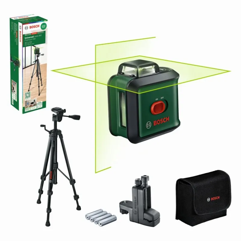 Kup Teď BOSCH UniversalLevel 360 Křížový laser 360° + stativ + držák 0603663E07