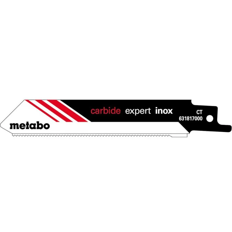 Poslední Šance Metabo "Expert inox" 2 Plátky pro pily ocasky 115 x 1,25 mm 631817000