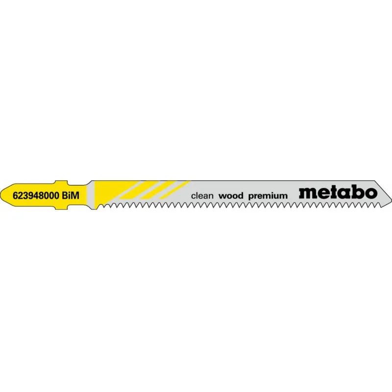 Metabo Pilové plátky pro přímočaré pily "clean wood premium" 74/ 1,7 mm (5ks) 623948000 Speciální Cena
