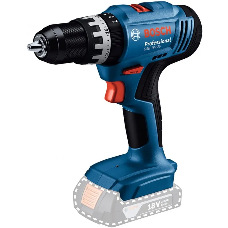 BOSCH GSB 18V-25 PRFESSIONAL Akumulátorové příklepové vrtací šroubováky 06019K9300 Originální