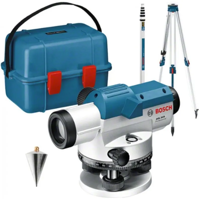 BOSCH GOL 20 D PROFESSIONAL Optický nivelační přístroj 0601068402 Akční Nabídka