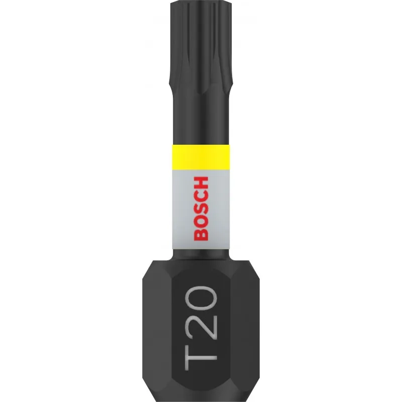 BOSCH Bit PRO Torx Impact, T20, 25 mm, 2 ks 2608522474 Omezená Nabídka