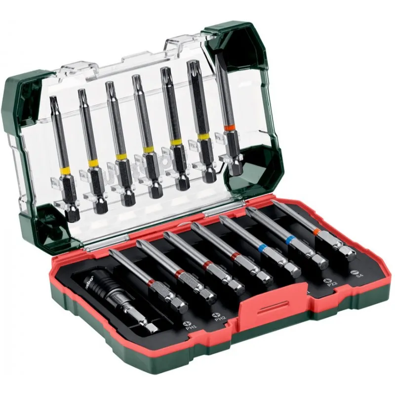 Metabo Box s bity SP, 15dílný / L 626718000 Tovární Cena