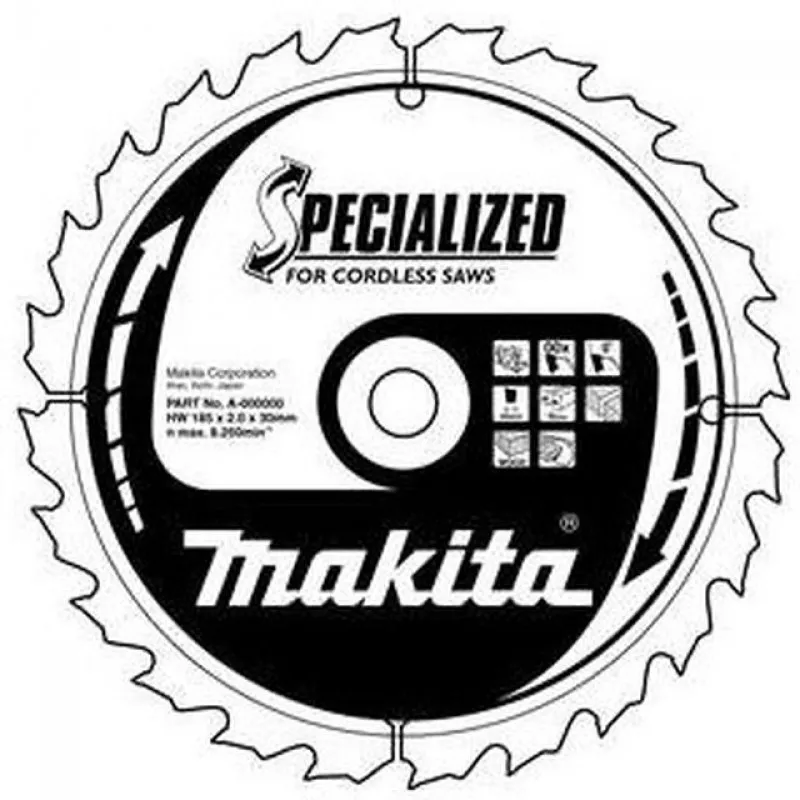 Makita B-09139 - Pilový kotouč pro akumulátorové pily 136x10mm 24 Z Výprodej