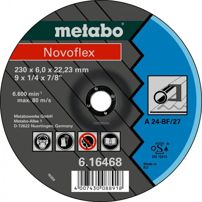 Metabo Novoflex Řezný kotouč 125 x 6,0 x 22,23 ocel, SF 27 616462000 Koupit Online