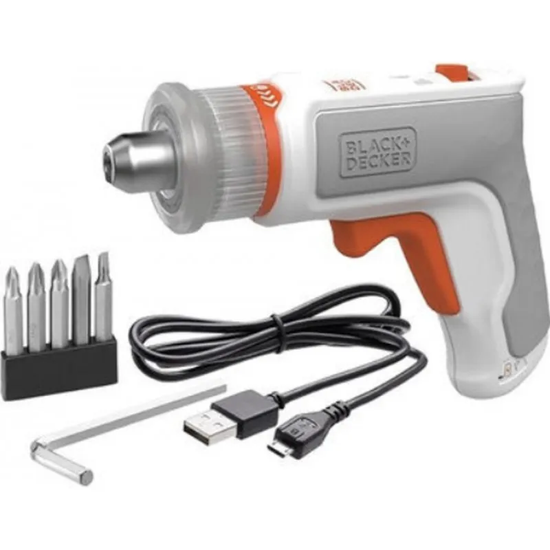 Black & Decker BCRTA01 Aku šroubovák (3,6V/1,5Ah) s upínacím sklíčidlem pro L klíče 2-5mm Nakupujte Hned