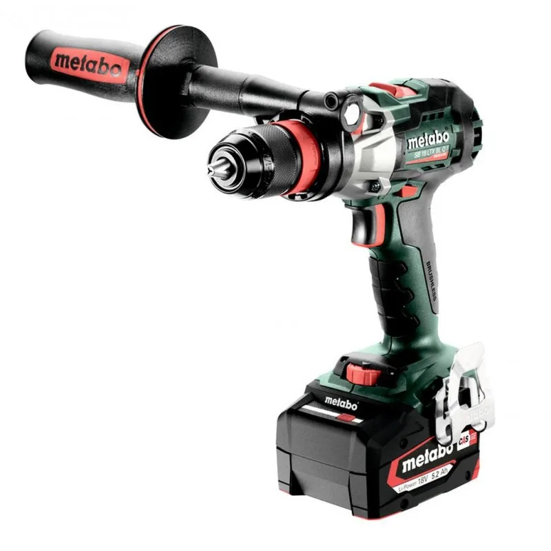 Nejprodávanější Metabo SB 18 LTX BL Q I Akumulátorová příklepová vrtačka 18V 2X5.2AH, MetaBOX 602361650