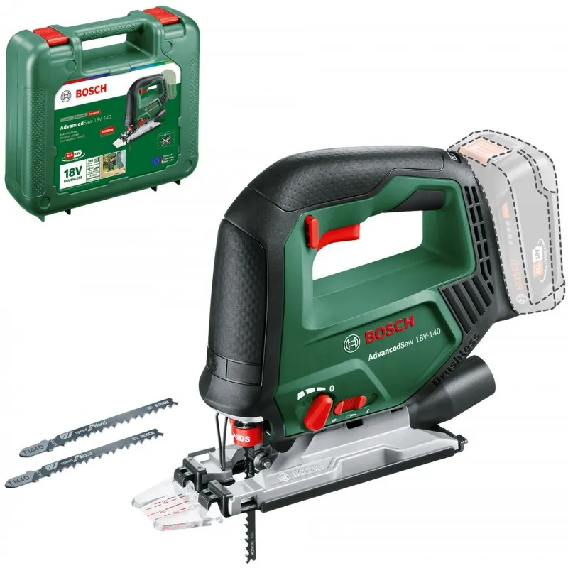 BOSCH AdvancedSaw 18V-140 Aku kmitací pila, bez nabíječky 0603013002 Tovární Cena