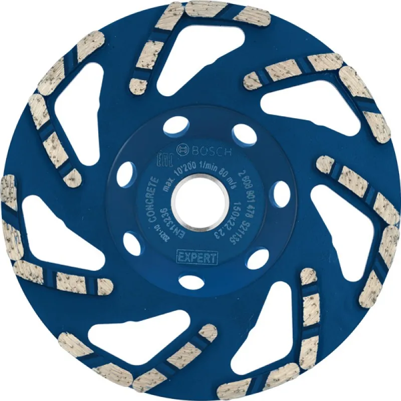 BOSCH Diamantový hrncový kotouč EXPERT Concrete 150 × 22,23 × 4,5 mm 2608901478 Výhodná Nabídka