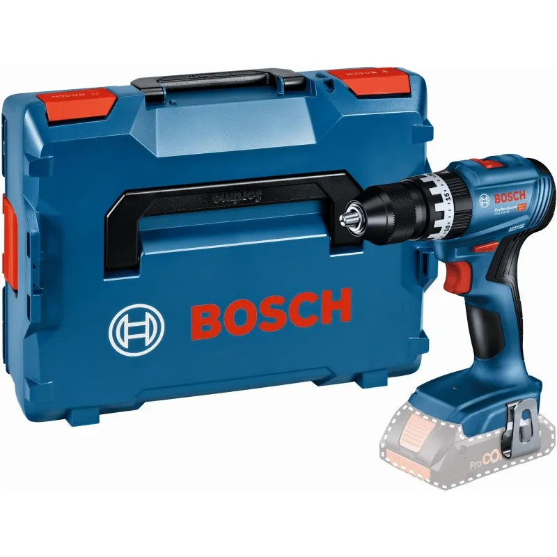 Hit Sezóny BOSCH GSB 18V-45 PROFESSIONAL Aku příklepový vrtací šroubovák, bez aku, L-BOXX 06019K3301